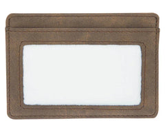 Card Holder Wallet - Dark Brown