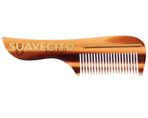 Deluxe Amber Mustache Comb