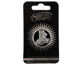Round Suavecita OG Logo Enamel Pin - Silver