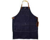 Work Apron Long - Denim