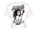 Rose Ruca Cropped Tee