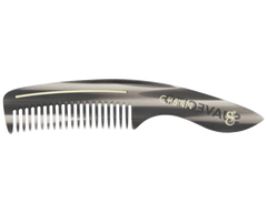 Deluxe Handle Beard Comb - Black
