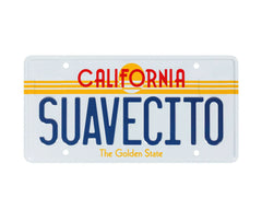 Golden State License Plate