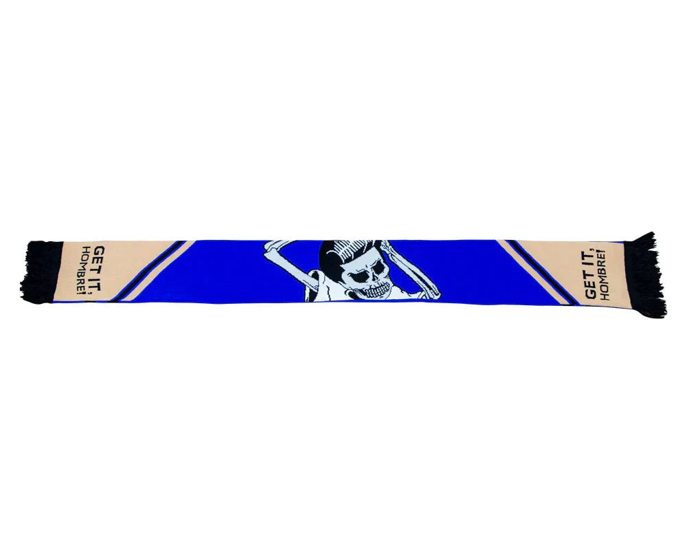 Get It Hombre Knit Scarf - Blue