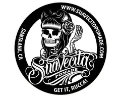 Suavecita Black and White Tin Sign