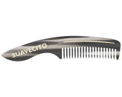 Deluxe Handle Beard Comb - Black